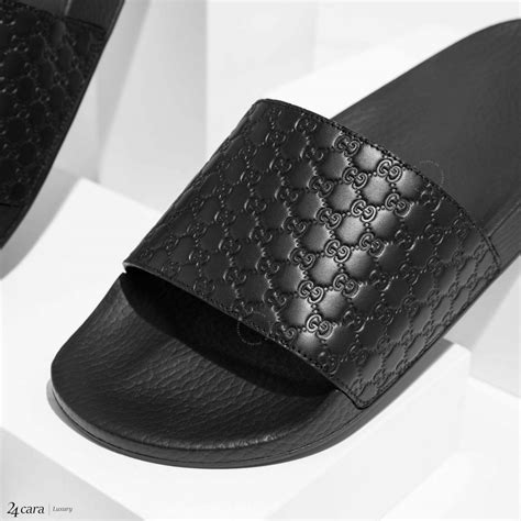 gucci guccissima slides|Gucci slides clearance.